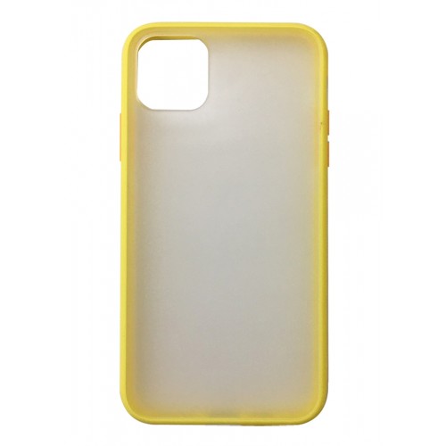 iPhone 11 Pro Max Smoke Transparent Twotone Yellow